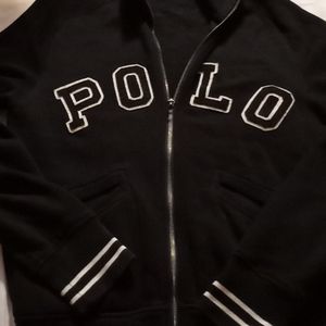 Polo Ralph Lauren Men Zip Letterman Jacket S